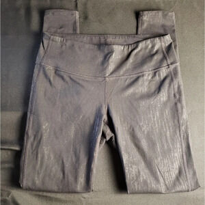 Athleta Black Printed Leggings Women’s Medium‎